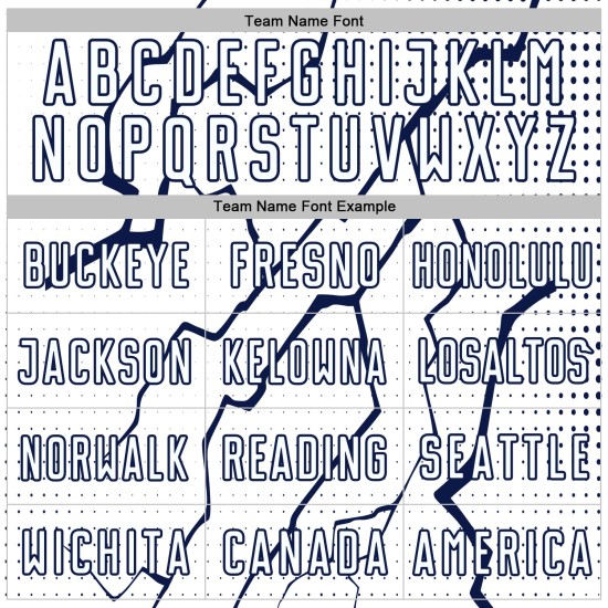 Jersey Custom Sports Sublimation Soccer White Lightning Navy Uniform