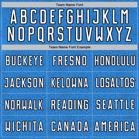 Sports Shape White-Black Sublimation Uniform Jersey Soccer Blue Powder Geometric Custom